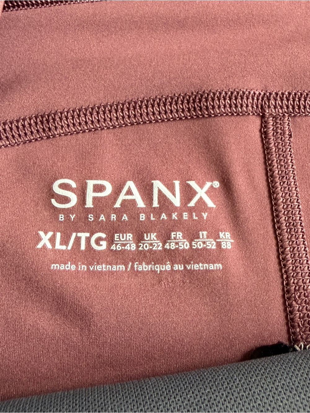 Spanx Every.Wear Laser Wave 7/8 Leggings XL - Picture 6 of 11